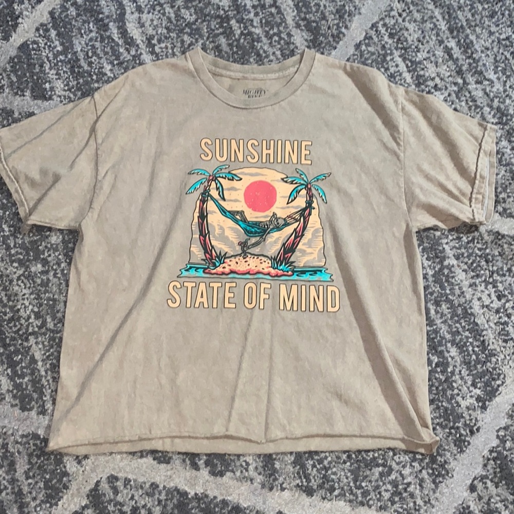 Sunshine State of Mind cropped top